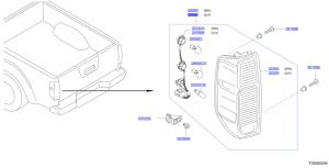 اسطب خلفي يسار