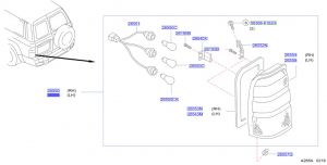 اسطب خلفي يسار