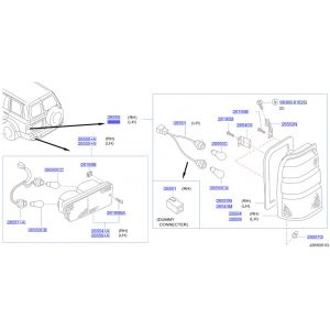 اسطب خلفي يسار