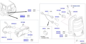 اسطب خلفي يسار