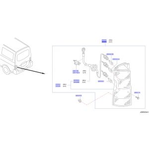 اسطب خلفي يسار