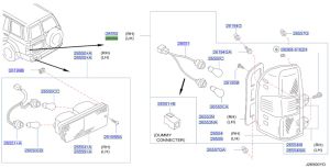اسطب خلفي يسار