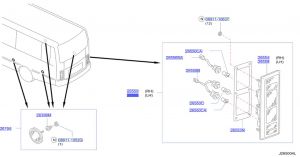اسطب خلفي يسار