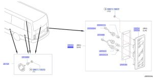 اسطب خلفي يسار