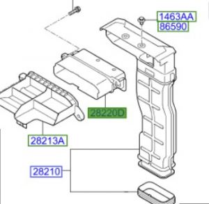 شبك مدخل الهواء