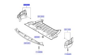 غطاء ماكينة جانبي