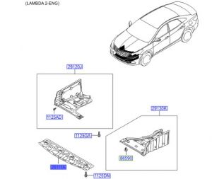 غطاء ماكينة سفلي