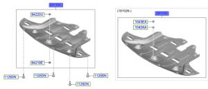 غطاء ماكينة سفلي