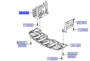 غطاء ماكينة سفلي