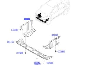 غطاء ماكينة جانبي