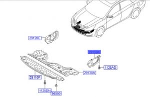 غطاء ماكينة جانبي