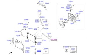 مانع هواء أمامي يسار