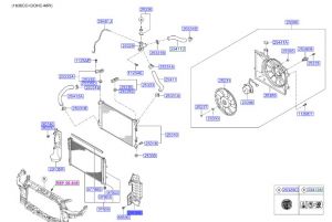 مانع هواء أمامي يسار