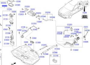 مضخة وقود كاملة