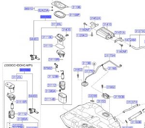 مضخة وقود كاملة