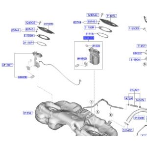 مضخة وقود كاملة