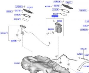 مضخة وقود كاملة