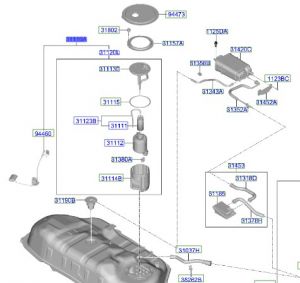 مضخة وقود كاملة