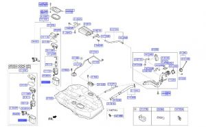 غطاء طرمبة بنزين سفلية