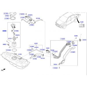 مضخة وقود كاملة