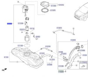 مضخة وقود كاملة
