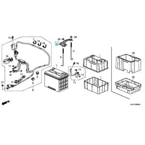 صاجة تثبيت البطارية