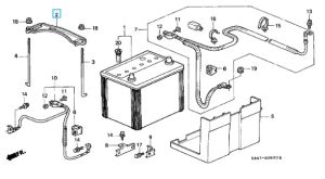 صاجة تثبيت البطارية (70D/80D)