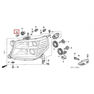 لمبة إشارة (12 فولط 21 واط) (STANLEY) (AMBER)