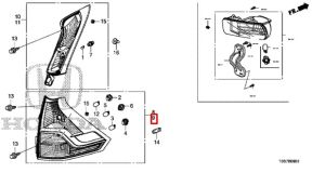 اسطب خلفي يسار (سفلي)