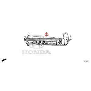 كشاف ضباب أمامي يسار (مع القاعدة)