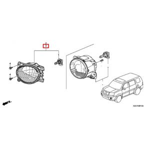 كشاف ضباب أمامي يسار