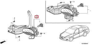 كشاف ضباب أمامي يسار