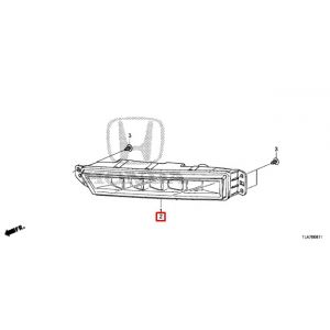كشاف ضباب أمامي يسار