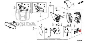 إضاءة إشارة مراية يسار