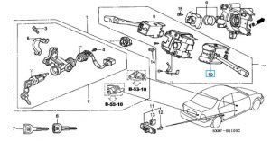 سويتش تشغيل مساحات الزجاج