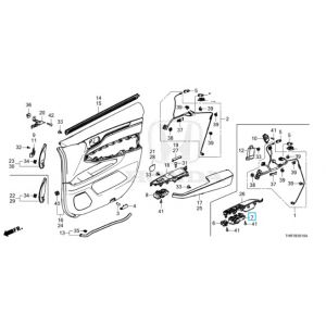 مجموعة ازرار فتح الزجاج الرئيسية