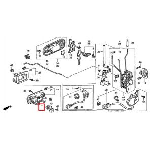 مفتاح التحكم بالنافذة *NH264L *(CLASSY GRAY)