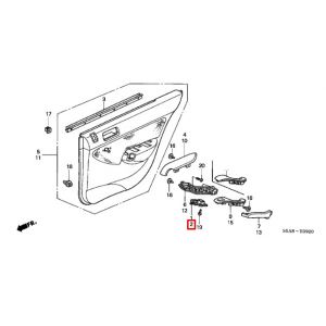 مفتاح التحكم بالنافذة *NH167L *(GRAPHITE BLACK)
