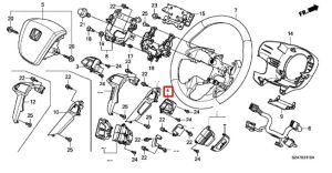 سوتش مثبت السرعة *NH658L* (DJ INTERIOR SILVER)