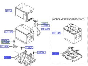 قاعدة البطارية