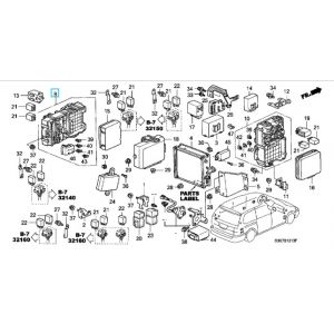 علبة فيوزات جهة السائق