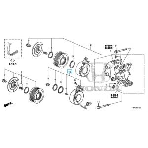 مغنطيس بكرة كمبروسر