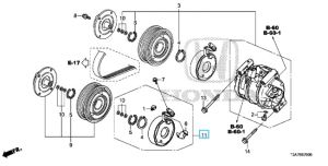 مغنطيس بكرة كمبروسر