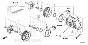 مغنطيس بكرة كمبروسر