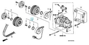 مغنطيس بكرة كمبروسر