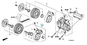 مغنطيس بكرة كمبروسر