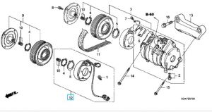 مغنطيس بكرة كمبروسر