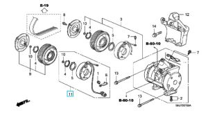 مغنطيس بكرة كمبروسر