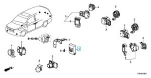 وحدة حساسات الصدامات