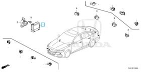 وحدة حساسات الصدامات